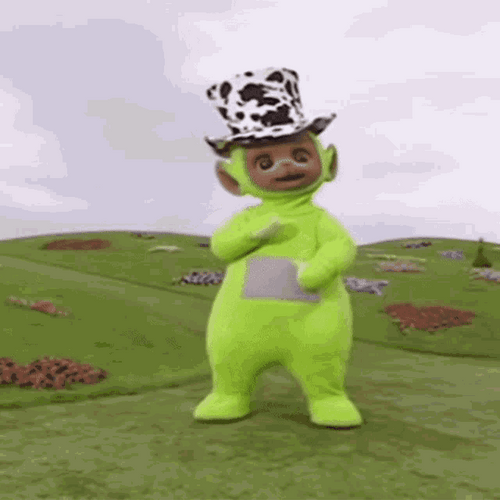 Teletubbies Dipsy Party Dancing