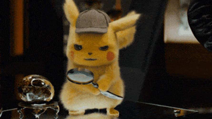 Detective Pikachu Magnifying Glass