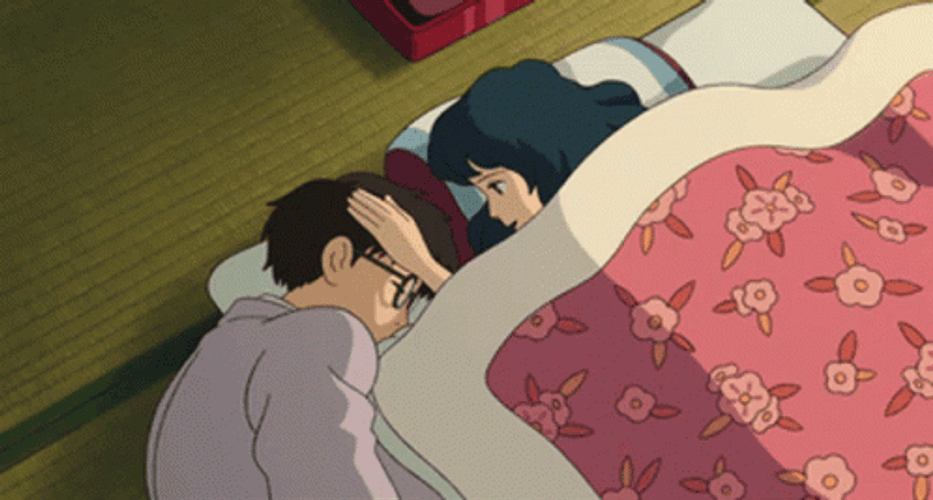 Anime Couple Sleeping